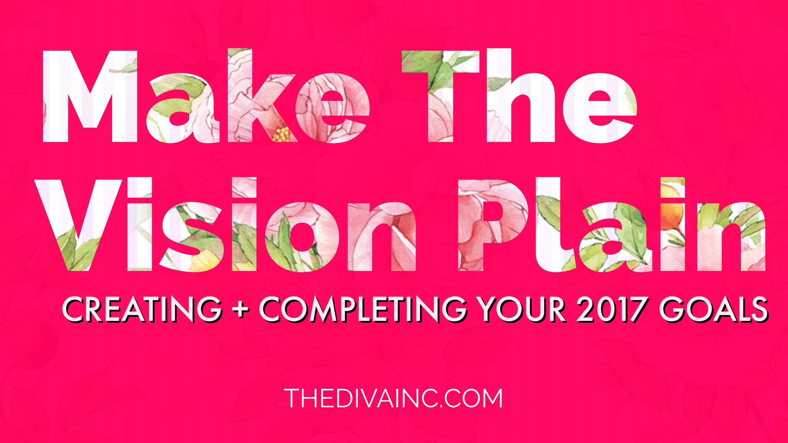 Make The Vision Plain