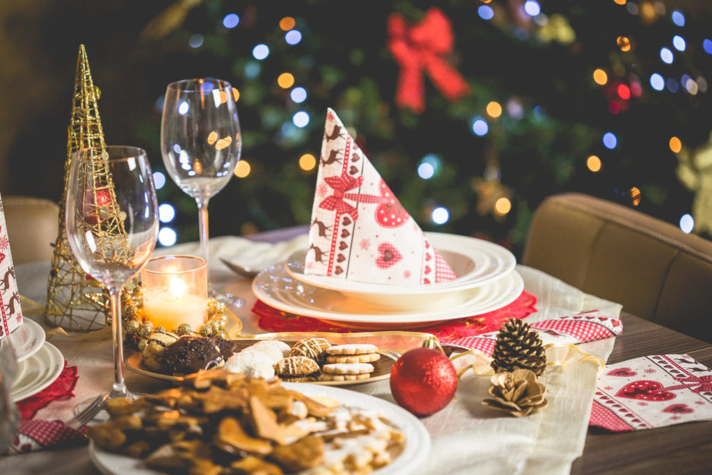 christmas table